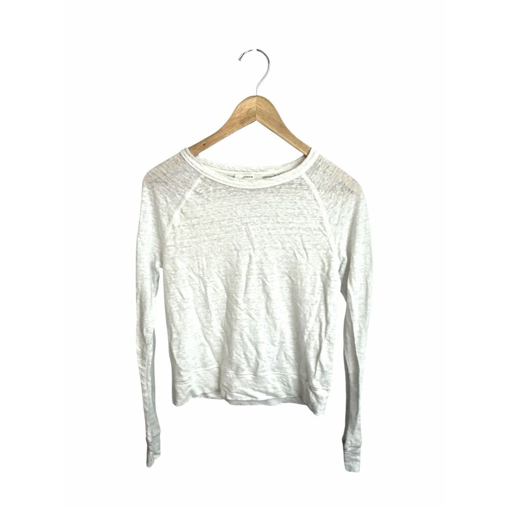 Vince White Scoop Neck Top
